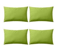 Vidaxl Oreiller D'extã©Rieur 4 Pcs 60 X 40 Cm Vert Pomme