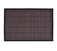 6 Placemats bamboe 30 x 45 cm donkerbruin242110