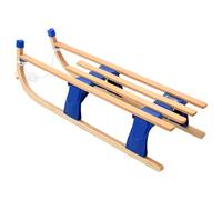 vidaXL Luge pliante en bois 110 cm
