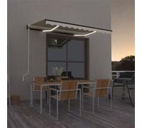 Auvent rétractable Polyester Ombre d'auvent d'Extérieur de jardin Abri vidaXL vi