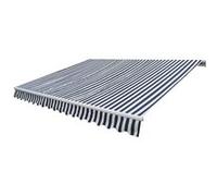Luifel gemotoriseerd uitschuifbaar 400 cm blauw/wit275553
