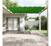 vidaXL Luifel verticaal 100x600 cm oxford stof lichtgroen148307 G