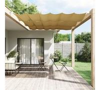 vidaXL Luifel verticaal 140x270 cm oxford stof beige148262 Beige G