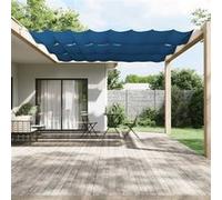 vidaXL Luifel verticaal 140x360 cm oxford stof blauw148459 Bleu G
