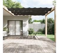Vidaxl Auvent Vertical Anthracite 60x420 Cm Tissu Oxford