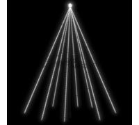 vidaXL LumiÃ¿res d'arbre de Noel Int/Extérieur 1300 LED blanc froid 8 m