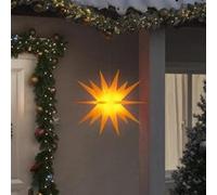 Lumière de Noël avec LED pliable jaune 57 cm