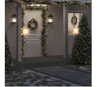 vidaXL Lumière de Noël avec Piquet LED Pliable, Éclairage d'Étoile de Noël, Décoration Lumineuse de Noël Intérieur 356191