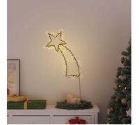 vidaXL Lumières de Noël silhouette d'étoile filante 80 LED 4019606