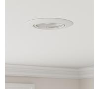 Vidaxl Luminaires Ensemble De 6 Blanc Plastique 9 Cm