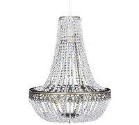 vidaXL Lustre suspendu Crystal 36,5 x 46 cm