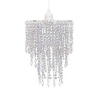 Vidaxl Lustre Suspendu En Cristal 22,5 X 30,5 Cm