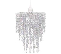 vidaXL Lustre suspendu en cristal 22,5 x 30,5 cm