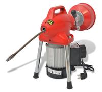 vidaXL Machine de nettoyage tuyaux 250W 12,5 m x 16 mm 4,5 m x 9,5 mm