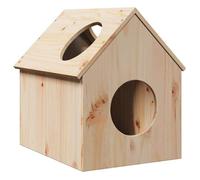 vidaXL Maison pour chats 41x50x50 cm pin massif
