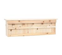 vidaXL Maison pour moineau – Nichoir 5 chambres en bois de sapin pour jardin