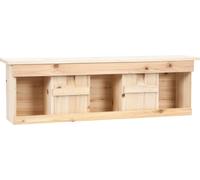 vidaXL Maison pour moineaux 5 places 68x15x21 cm bois de sapin