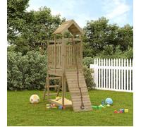 Maisonnette de Jeu avec Mur d'Escalade Aire de Jeux Jardin Extérieur vidaXL