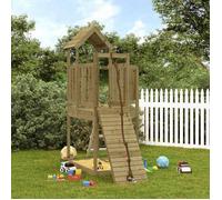 Maisonnette de Jeu avec Mur d'Escalade Aire de Jeux Jardin Extérieur vidaXL