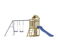 vidaXL Aire de jeux d'extérieur bois de pin imprégné 3155896