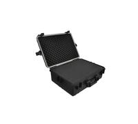 vidaXL Mallette de transport robuste Noir avec mousse 35 Litres 140173