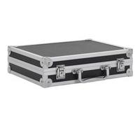 vidaXL Mallette pour arme à feu Aluminium ABS Noir Noir G