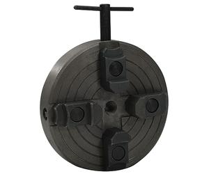 vidaXL Mandrin à Bois à 4 mâchoires Connexion M18 Acier Noir 150x63 mm