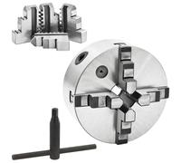 vidaXL Mandrin de tournage à 4 mors autocentrant 160 mm acier