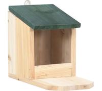 vidaXL Mangeoires pour écureuils 4 pcs. Bois de sapin