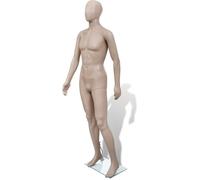vidaXL Mannequin de vitrine Homme Tête ronde
