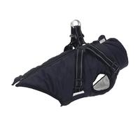 vidaXL Manteau pour chiens L32 – imperméable, réfléchissant, d'hiver avec harnais