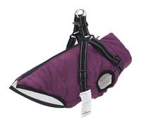 Vidaxl Manteau Pour Chiens Avec Harnais Imperméable Réfléchissant S