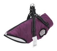 Vidaxl Manteau Pour Chiens Avec Harnais Imperméable Réfléchissant Xl