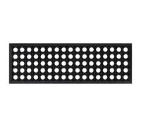 Vidaxl Marches D'escalier 10 Pcs 25x75 Cm Caoutchouc