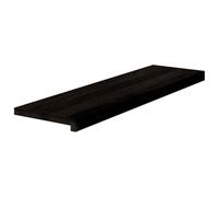 vidaXL Marches d'escalier 12 pcs brun-noir 90x30x2 cm chêne massif