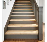 Vidaxl Marches D'escalier 12 Pcs Non Traité Bois De Chêne Massif