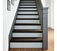 Vidaxl Marches D'escalier 16 Pcs Marron Foncé 70x25x2 Cm Chêne Massif