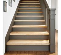 Vidaxl Marches D'escalier 16 Pcs Non Traité Bois De Chêne Massif
