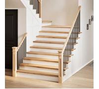 vidaXL Marches d'escalier 16 pcs non traité bois de chêne massif 3282933