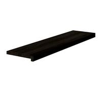 vidaXL Marches d'escalier 2 pcs Marron foncé 100x30x2 cm chêne Massif, Marche d'escalier pour escalier en Bois, Marche d'escalier en Bois, Planche de fenêtre