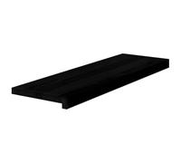 vidaXL Marches d'escalier 2 pcs Marron foncé 80x25x2 cm chêne Massif, Marche d'escalier pour escalier en Bois, Marche d'escalier en Bois, Planche de fenêtre