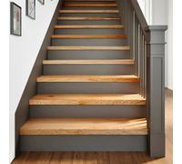 Vidaxl Marches D'escalier 8 Pcs Marron Clair 90x25x2 Cm Chêne Massif