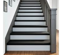 Vidaxl Marches D'escalier 8 Pcs Marron Foncé 90x25x2 Cm Chêne Massif