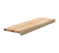 vidaXL Marches d'escalier 8 pièces non traitées 80×25×2 cm chêne massif