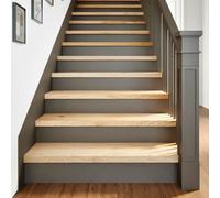 Vidaxl Marches D'escalier 8 Pcs Non Traité 90x30x2cm Bois Chêne Massif