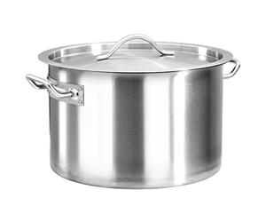 vidaXL Marmite 24 L 36x24 cm Acier inoxydable