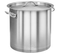 vidaXL Marmite 27 L 32x32 cm Acier inoxydable