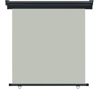 vidaXL Marquise latérale de balcon 175x250 cm Gris