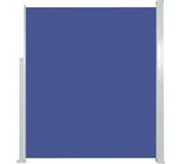vidaXL Marquise latérale extensible 170×300 cm Bleu