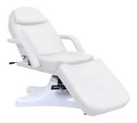 vidaXL Massagetafel 180x62x(86,5-118) cm wit110261 Blanc G